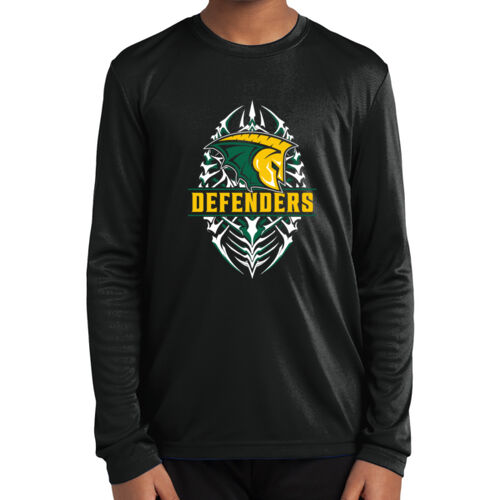 Youth LS Wicking T-Shirt Thumbnail